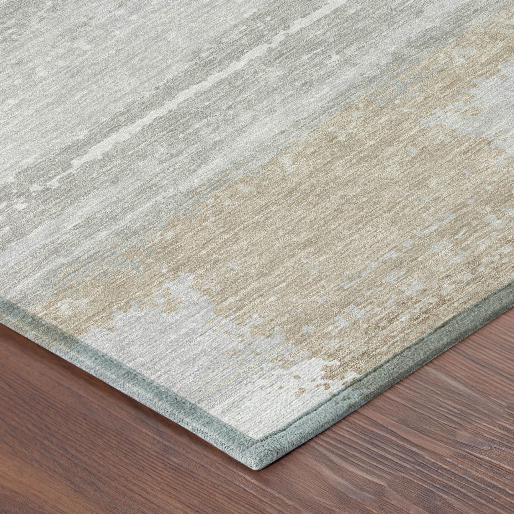 10' X 14' Silver And Gray Geometric Washable Indoor Outdoor Area Rug Homeroots Outdoor