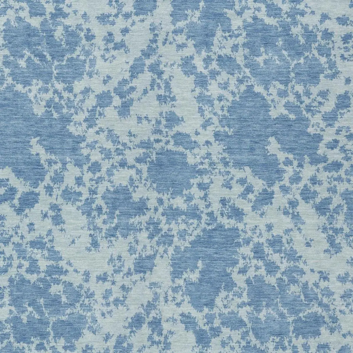 10' X 14' Sky Blue And Blue Abstract Washable Indoor Outdoor Area Rug Homeroots Outdoor