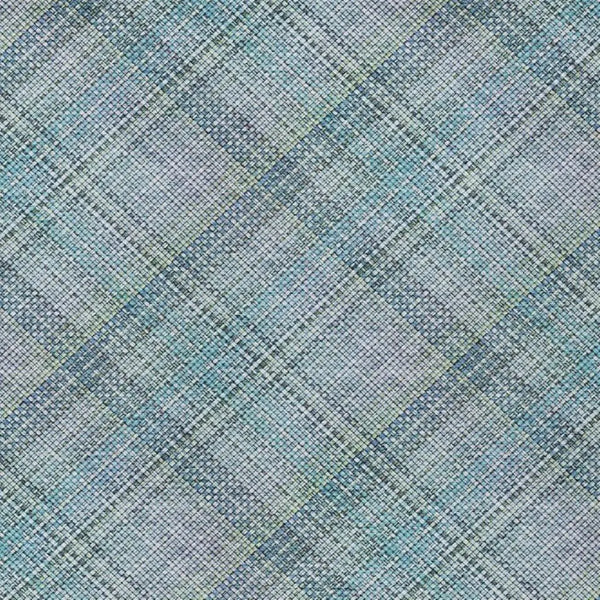 10' X 14' Sky Blue And Blue Plaid Washable Indoor Outdoor Area Rug Homeroots Outdoor