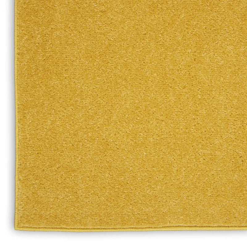 10' X 14' Yellow Indoor Outdoor Area Rug - GreatEagleInc