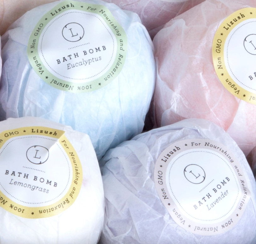 11 Bath Bombs Gift Box + one Free Bomb to make 12 !! Lizush