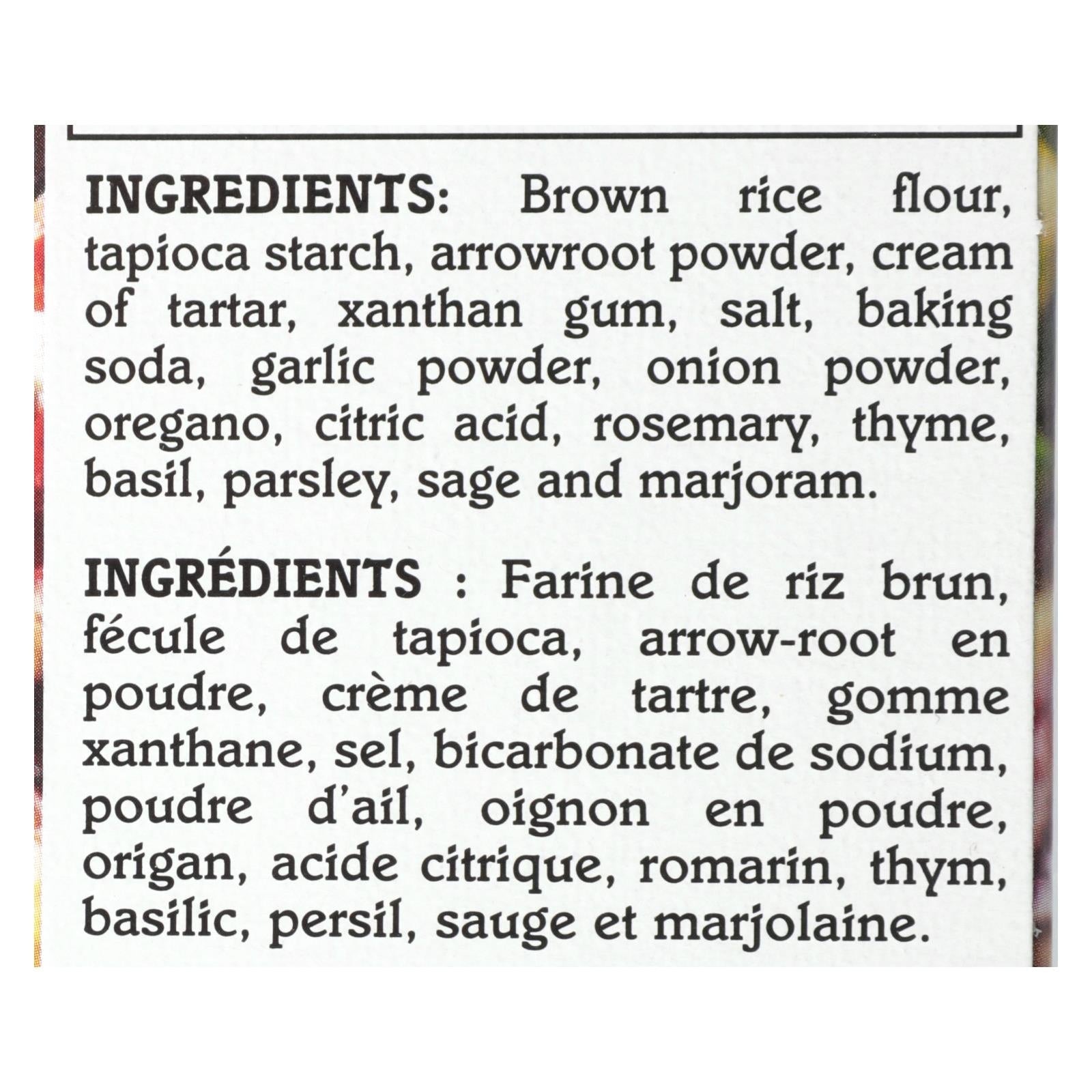 Namaste Foods Gluten Free Pizza Crust - Mix - Case Of 6 - 16 Oz. Namaste Foods