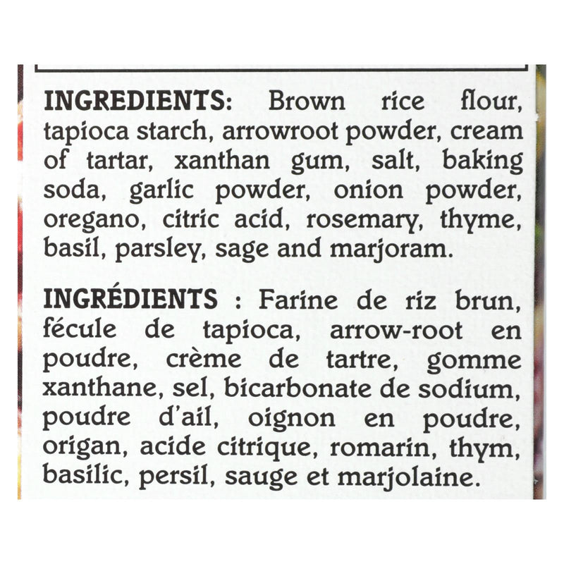 Namaste Foods Gluten Free Pizza Crust - Mix - Case Of 6 - 16 Oz. Namaste Foods