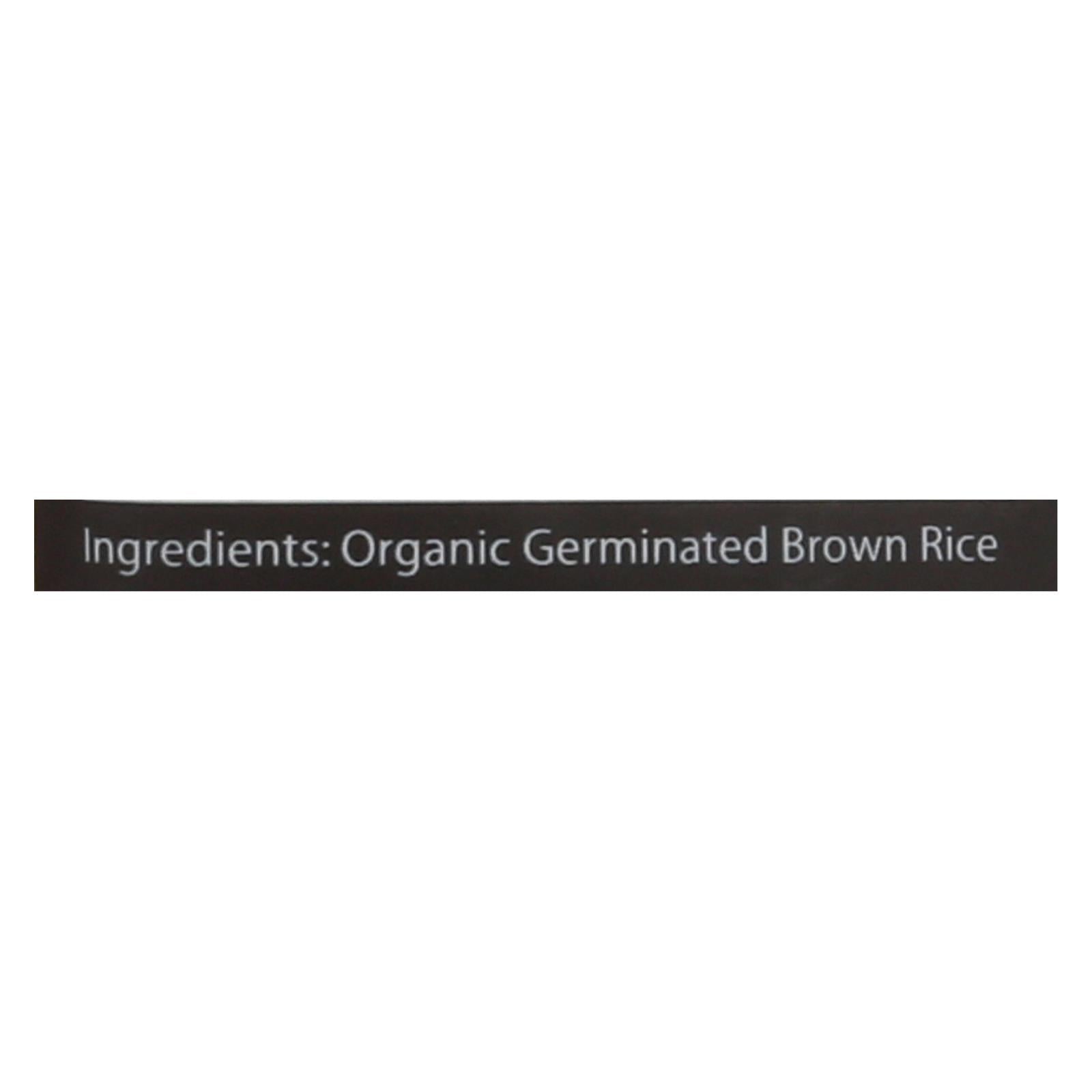 Truroots Organic Germinated Brown Rice - Whole Grain - Case Of 6 - 14 Oz. Truroots