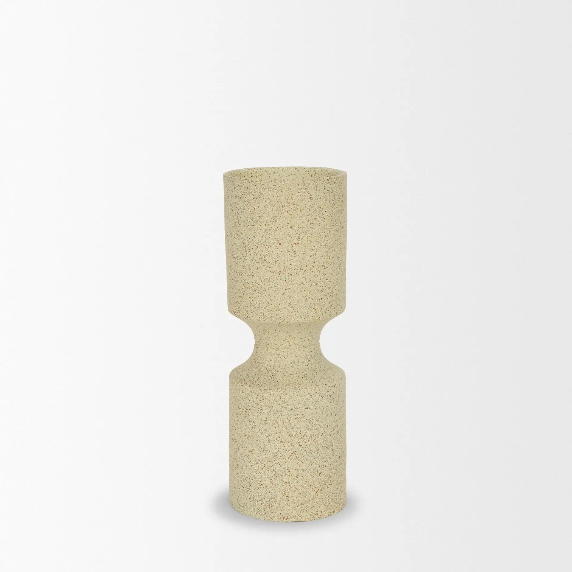 11" Beige Metal Tabletop Votive Candle Holder Homeroots Home Decor
