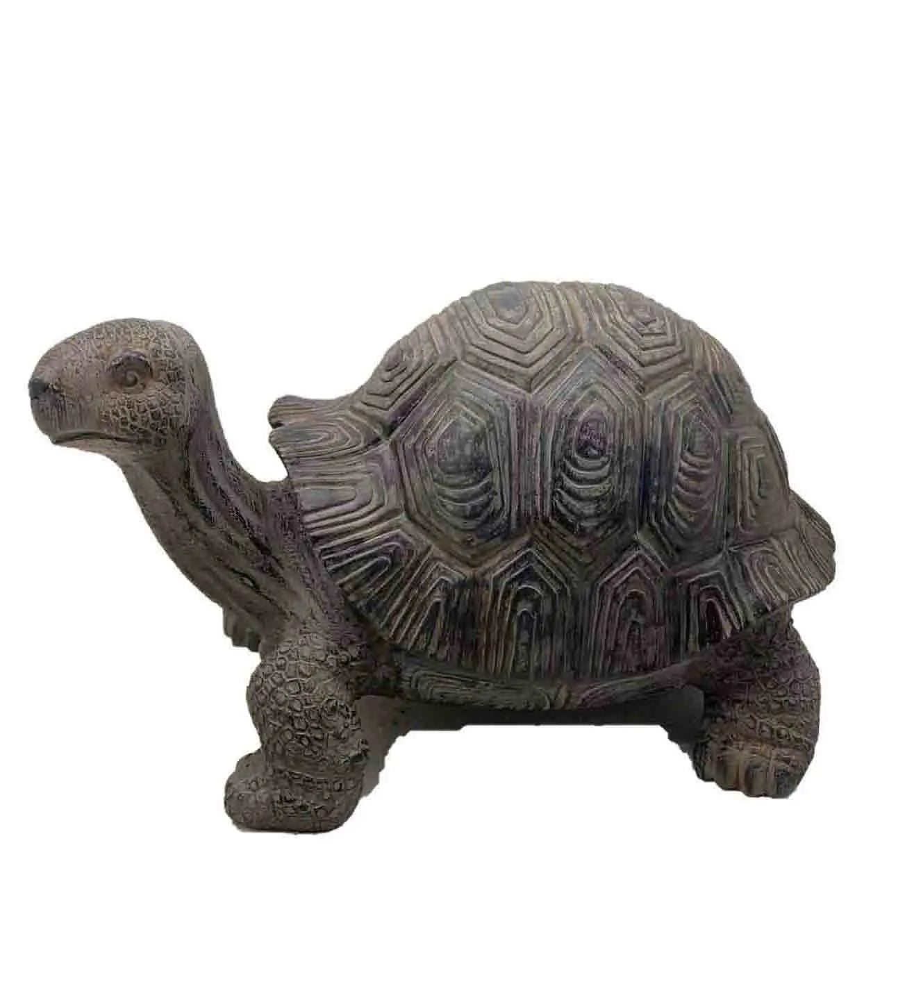 11" Dark Brown Tortoise Indoor Outdoor Statue Homeroots Outdoor