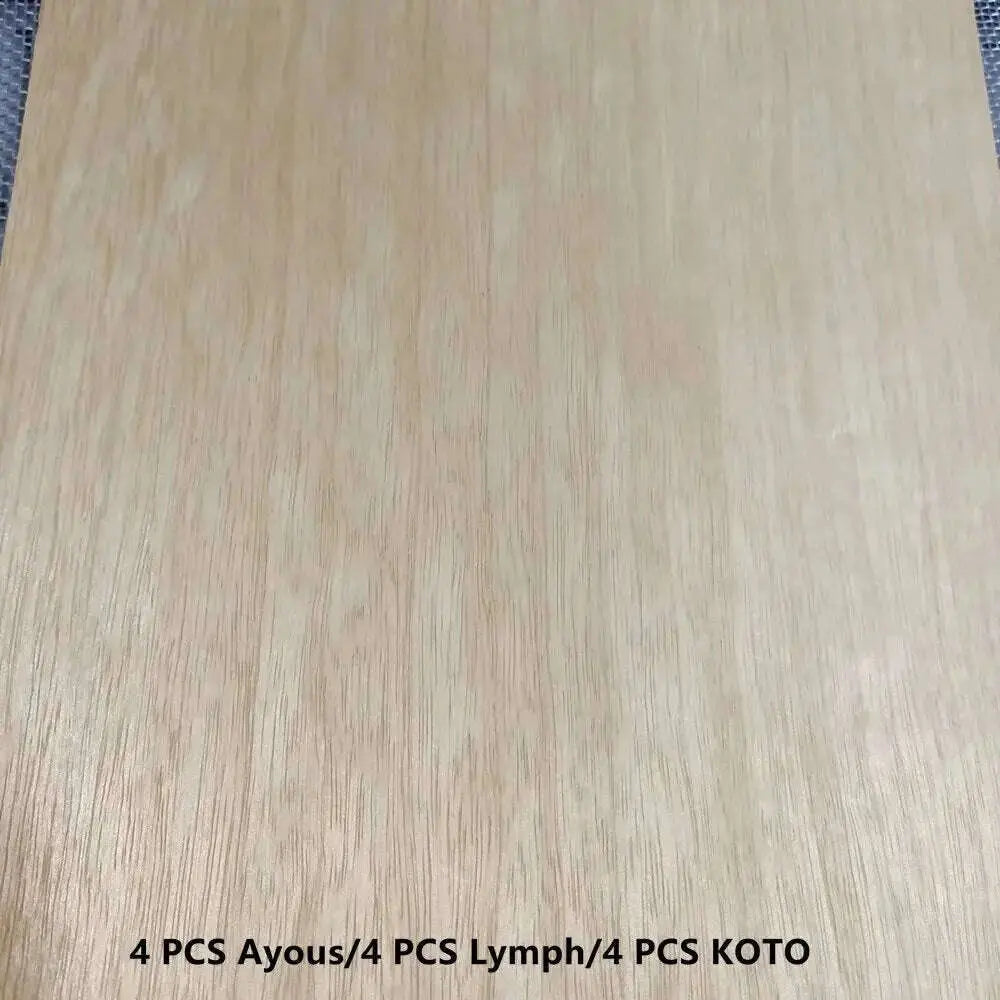 12-Pieces-Lymph-KOTO-Ayous-Wood-Combination-For-DIY-Table-Tennis-Blade-Bottom-Plate-Surface-Material-FreeDropship-334834295