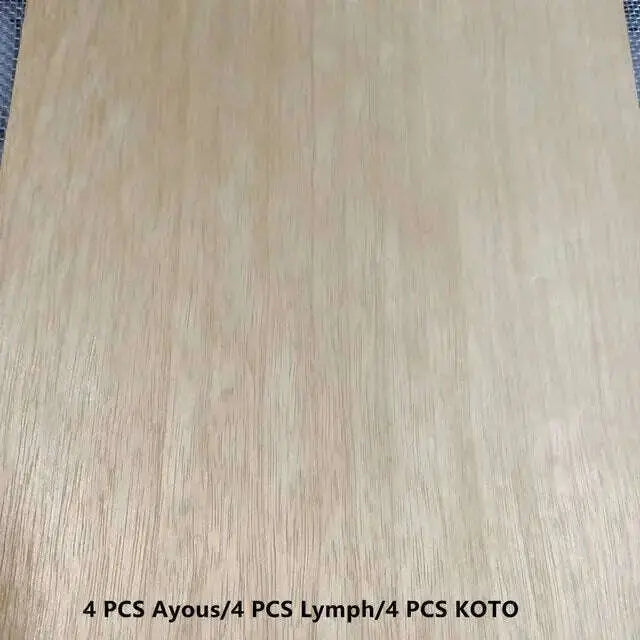 12-Pieces-Lymph-KOTO-Ayous-Wood-Combination-For-DIY-Table-Tennis-Blade-Bottom-Plate-Surface-Material-FreeDropship-334834574