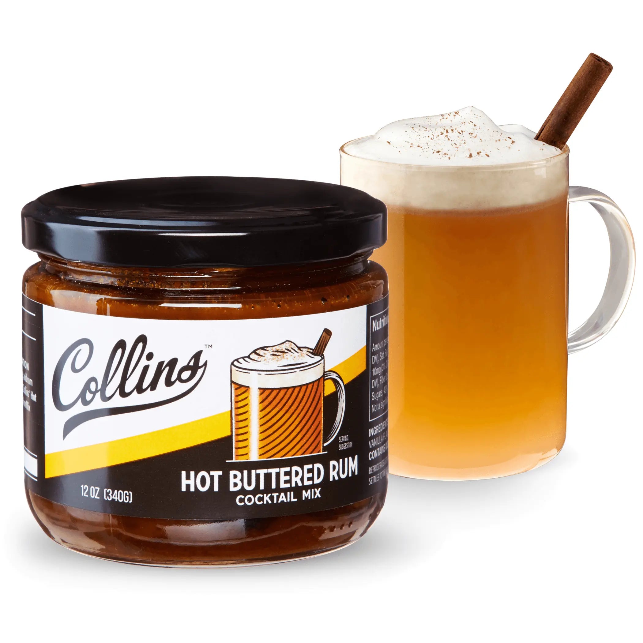 12 oz. Hot Buttered Rum Cocktail Mix by Collins Collins Consumables