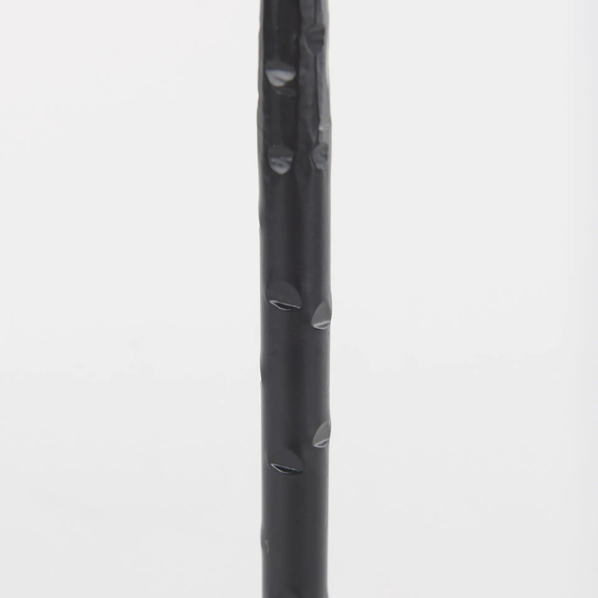 12" Black Metal Floor Taper Candlestick Homeroots Home Decor