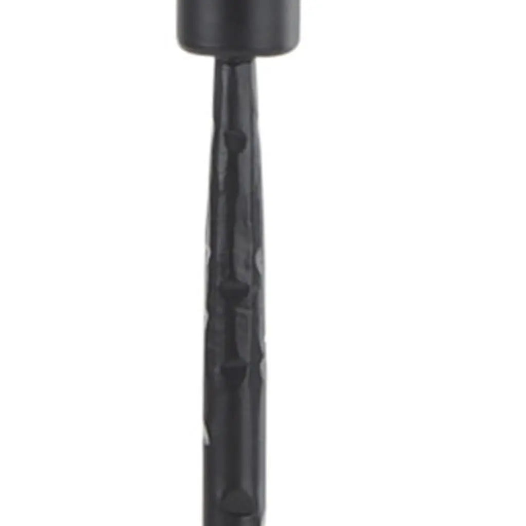 12" Black Metal Floor Taper Candlestick Homeroots Home Decor