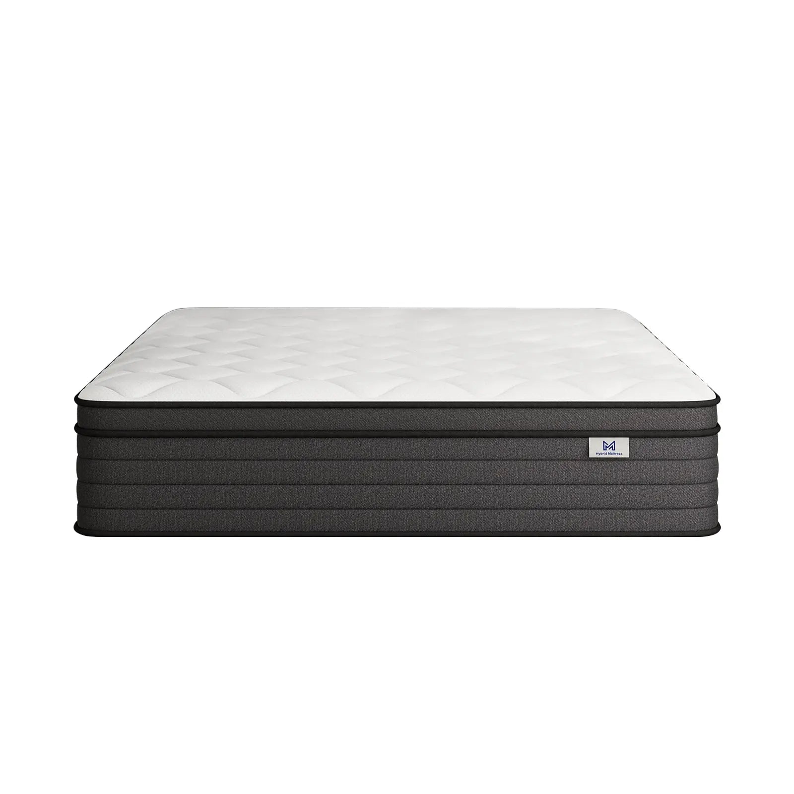 12" Twin Foam Hybrid Mattress Homeroots Bed & Bath