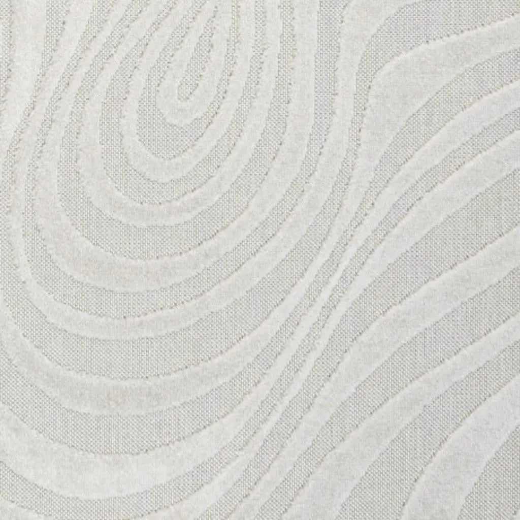 12' X 18' Cream And Ivory Abstract Indoor Outdoor Area Rug Homeroots Outdoor
