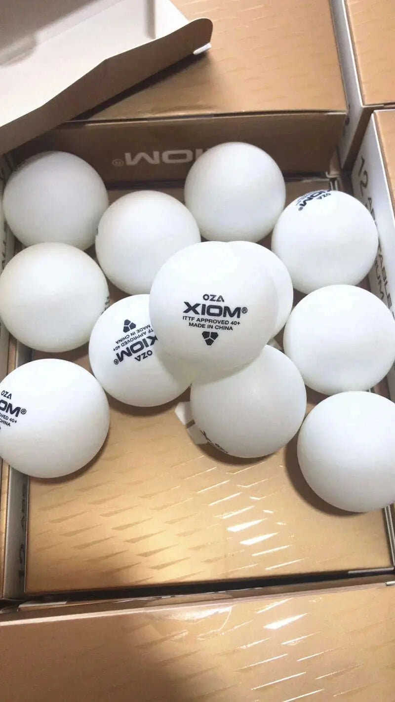 12balls-24balls-Table-Tennis-Ball-XIOM-OZA-3-Star-ABS-40_-Plastic-with-Seam-Ping-Pong-Poly-Tenis-De-Mesa-FreeDropship-335668463
