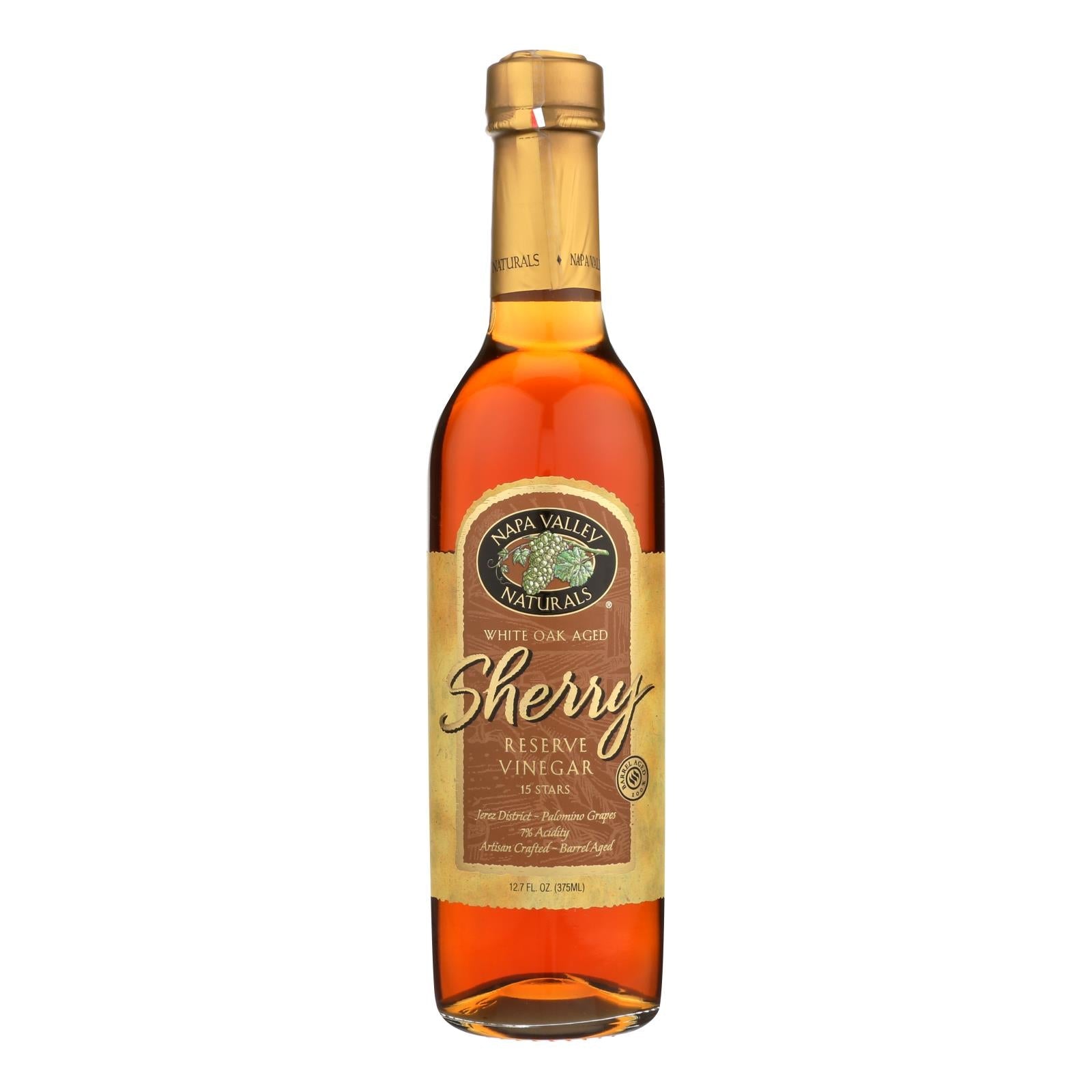 Napa Valley Naturals 15 Year Sherry - Vinegar - Case Of 12 - 12.7 Fl Oz. Napa Valley Naturals