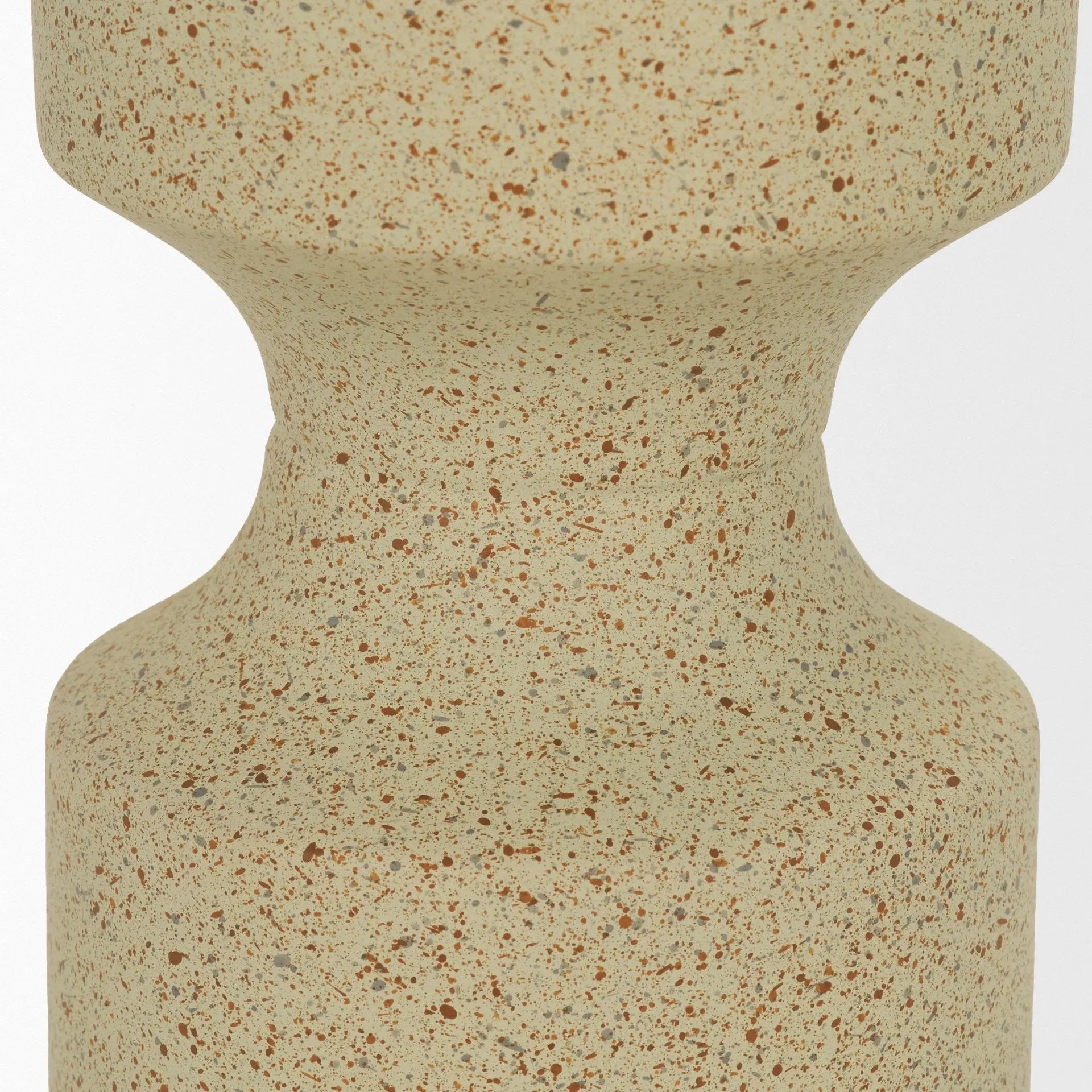 13" Beige Metal Tabletop Votive Candle Holder Homeroots Home Decor