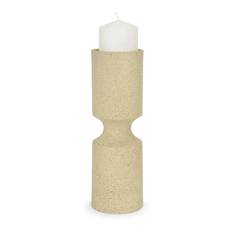 13" Beige Metal Tabletop Votive Candle Holder Homeroots Home Decor