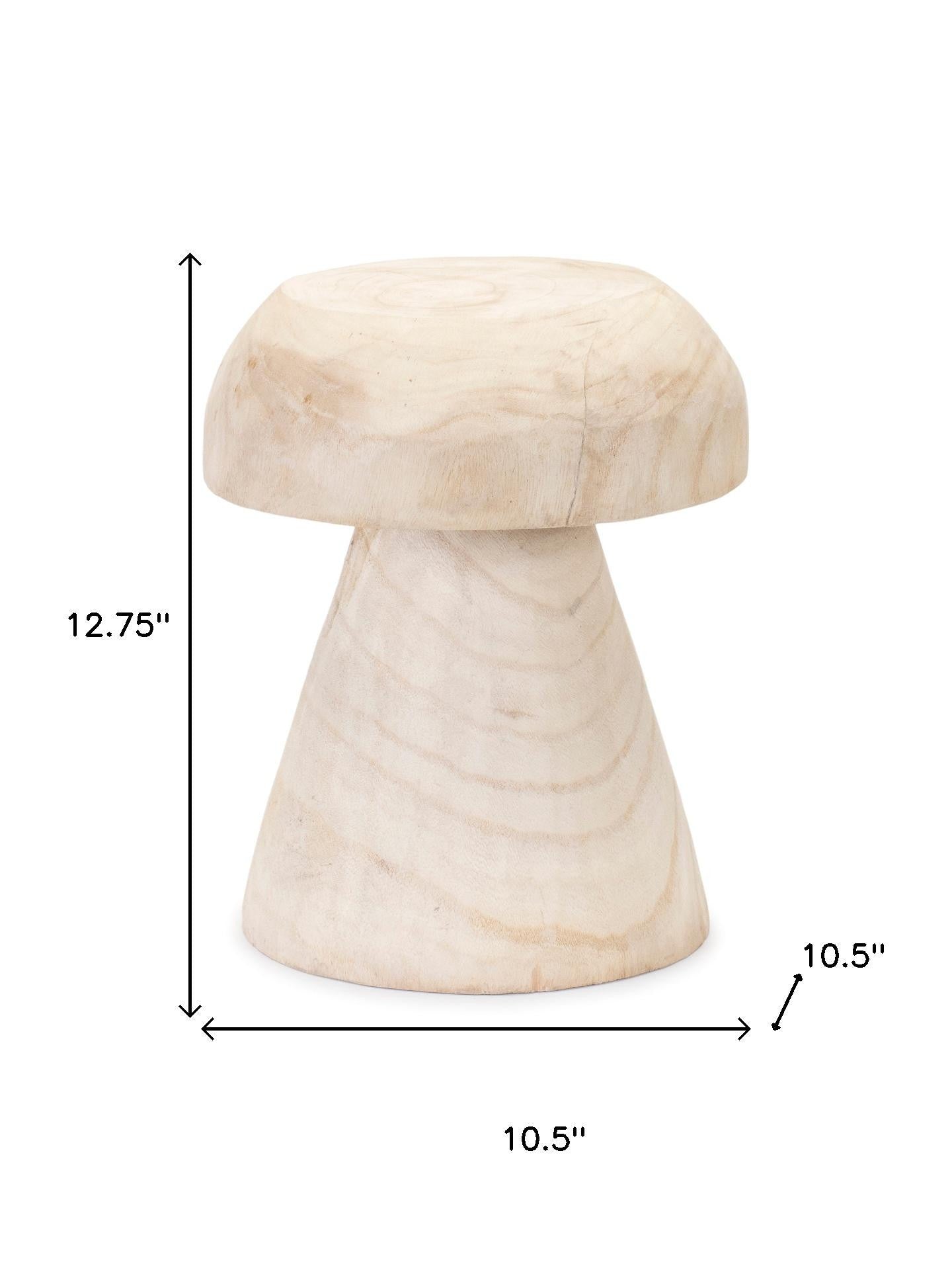 13" Beige Solid and Manufactured Wood Floral Bouquet Garden Accents Accessories Homeroots Outdoor