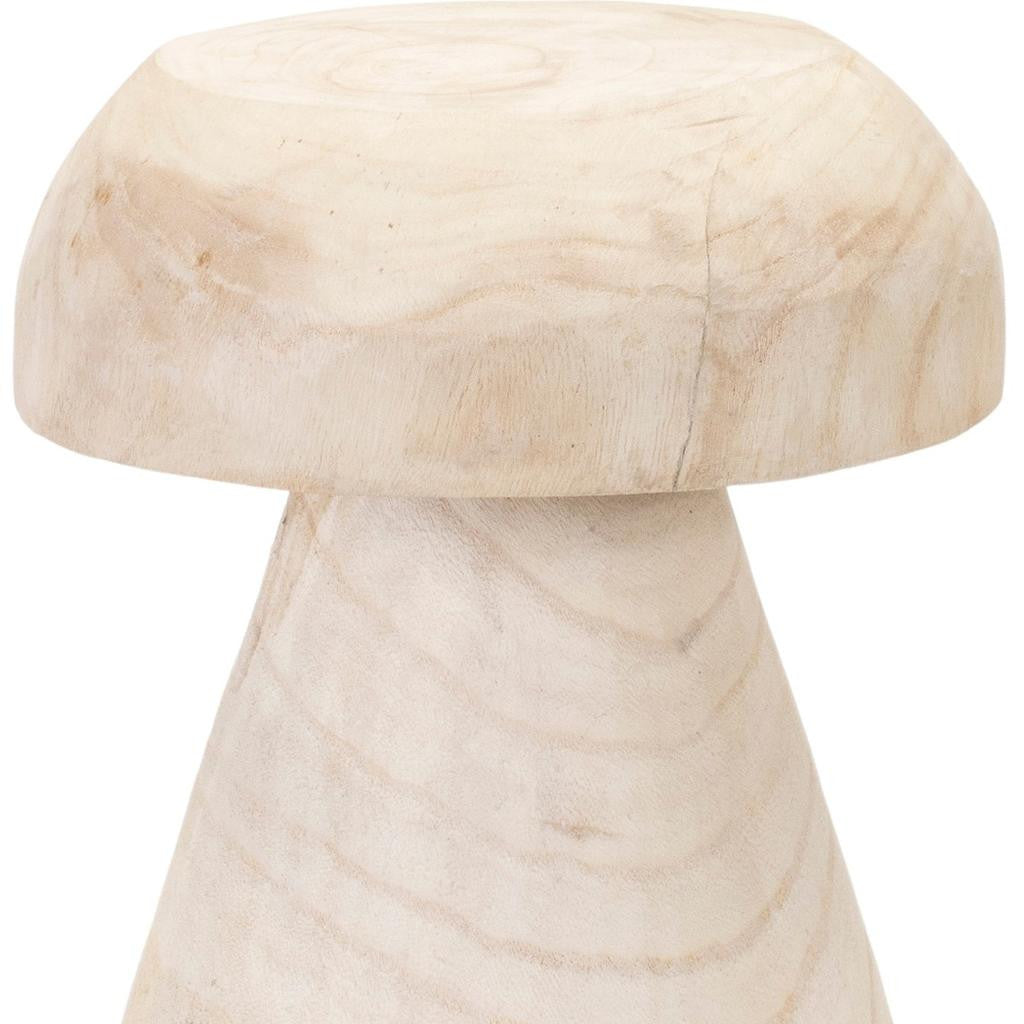 13" Beige Solid and Manufactured Wood Floral Bouquet Garden Accents Accessories Homeroots Outdoor
