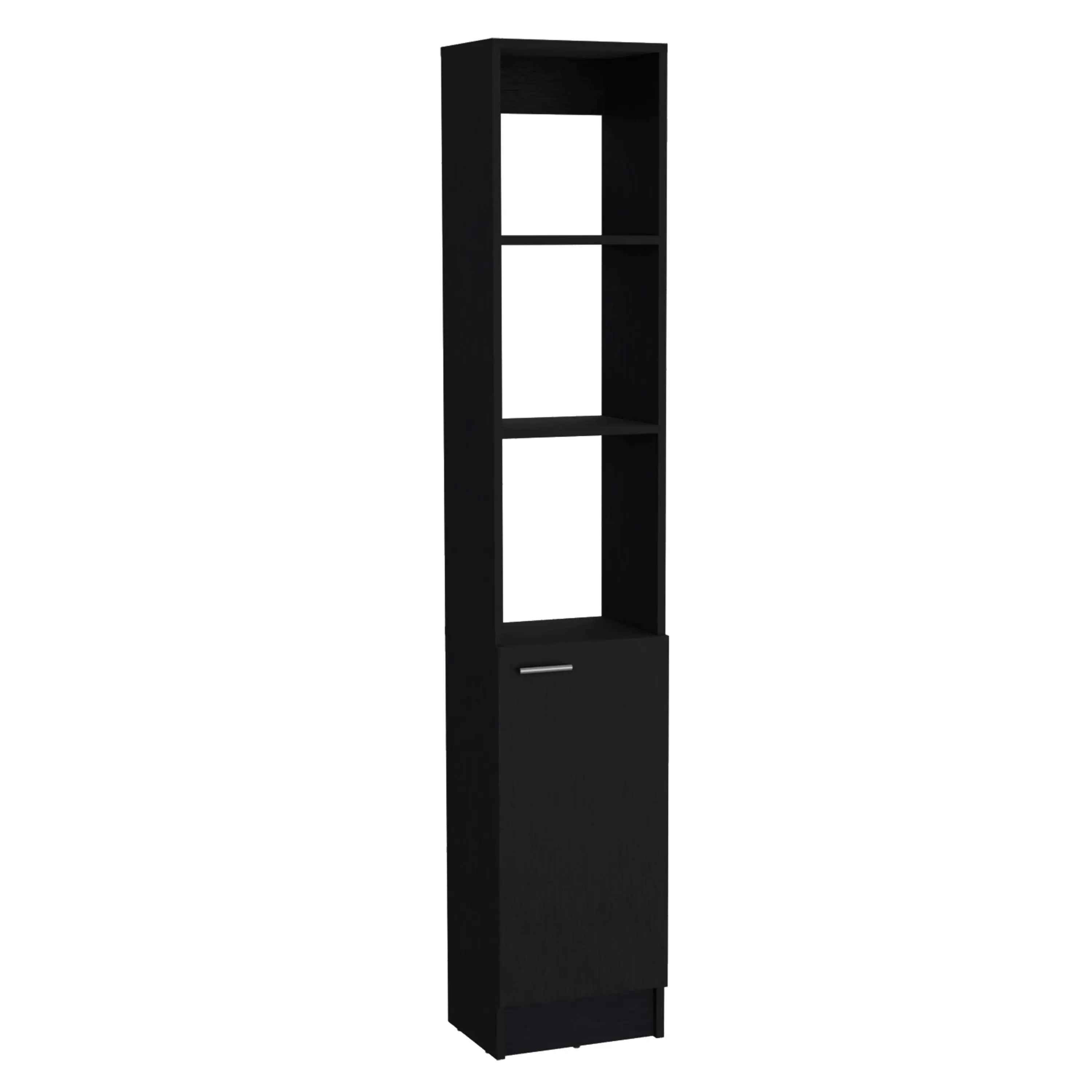13" Black Wood Freestanding Single Door Bathroom Vanity Homeroots Bed & Bath