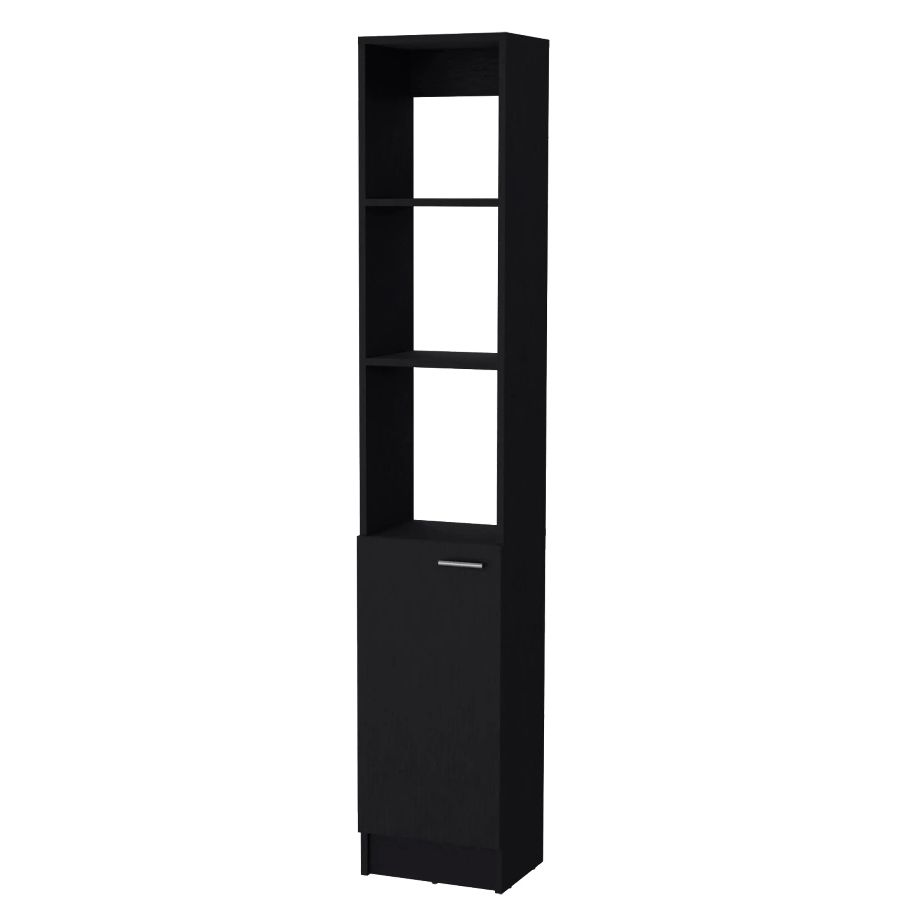 13" Black Wood Freestanding Single Door Bathroom Vanity Homeroots Bed & Bath