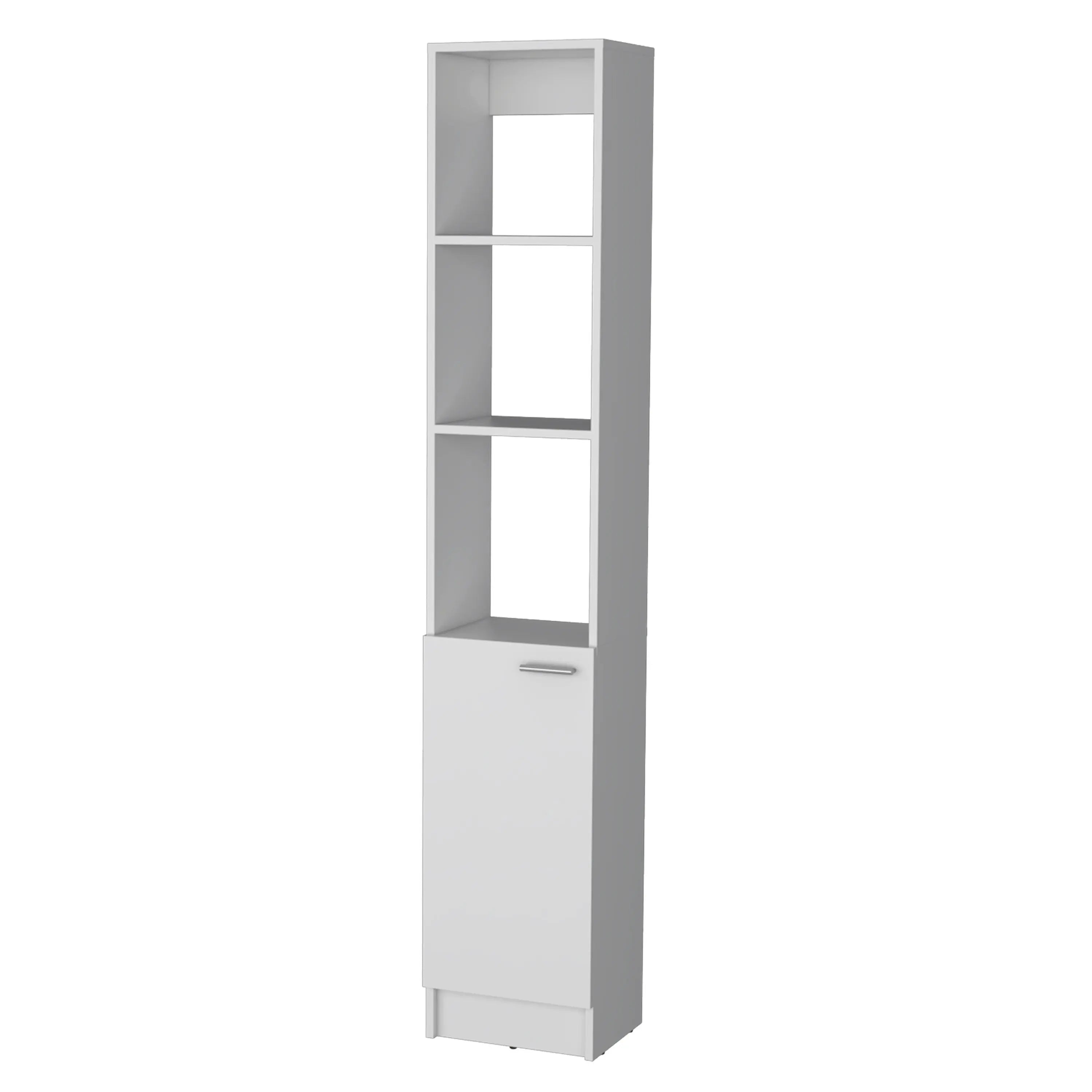 13" White Wood Freestanding Single Door Bathroom Vanity Homeroots Bed & Bath