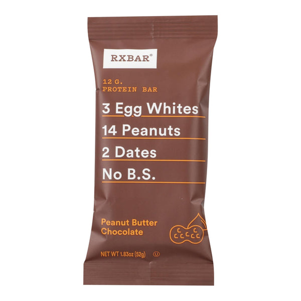 Rxbar - Protein Bar - Chocolate Peanut Butter - Case Of 12 - 1.83 Oz. Rxbar