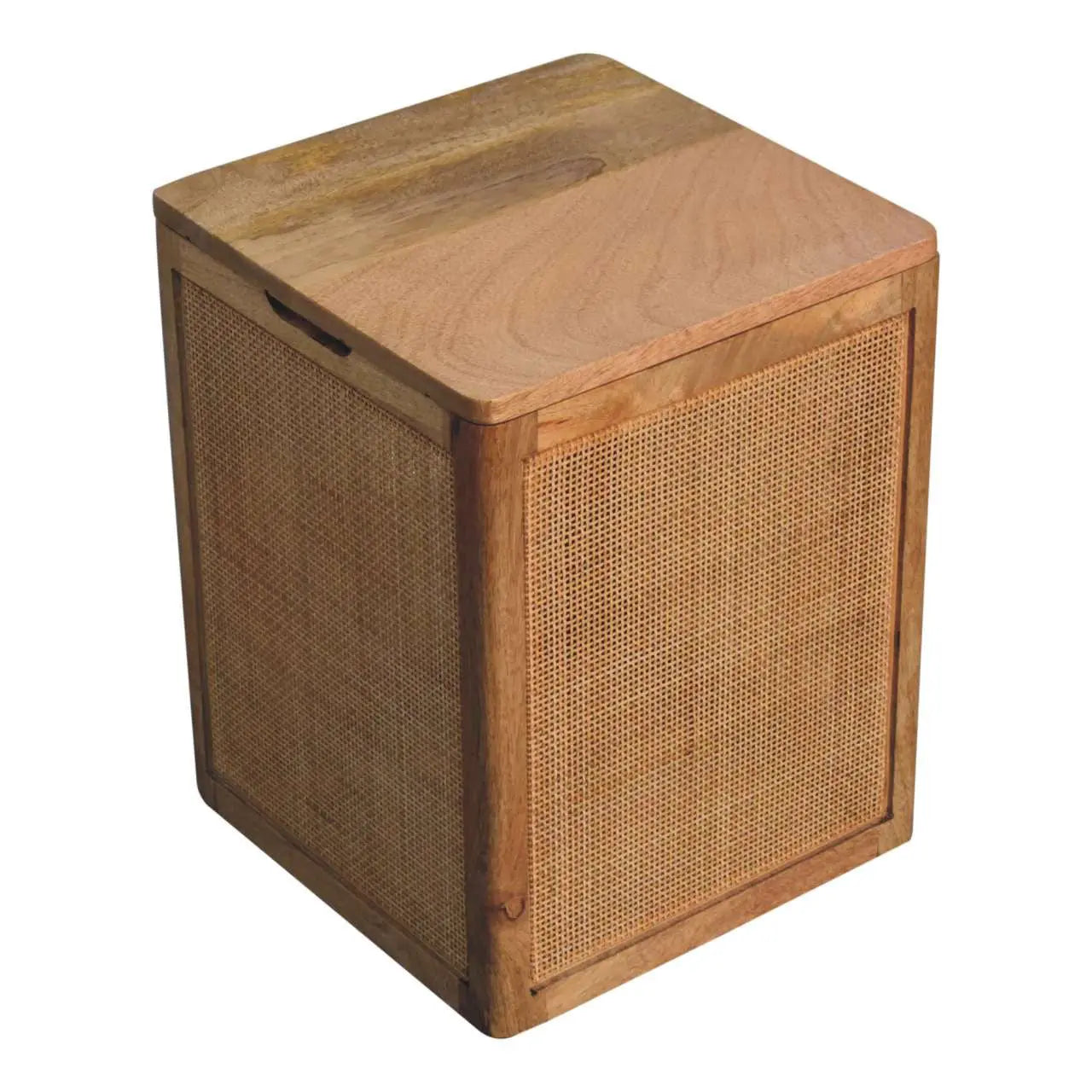 14" Brown Solid Wood Storage Bench Homeroots Outdoor