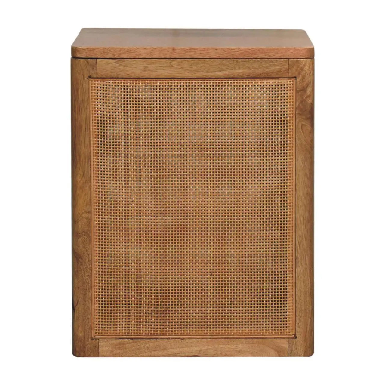 14" Brown Solid Wood Storage Bench Homeroots Outdoor