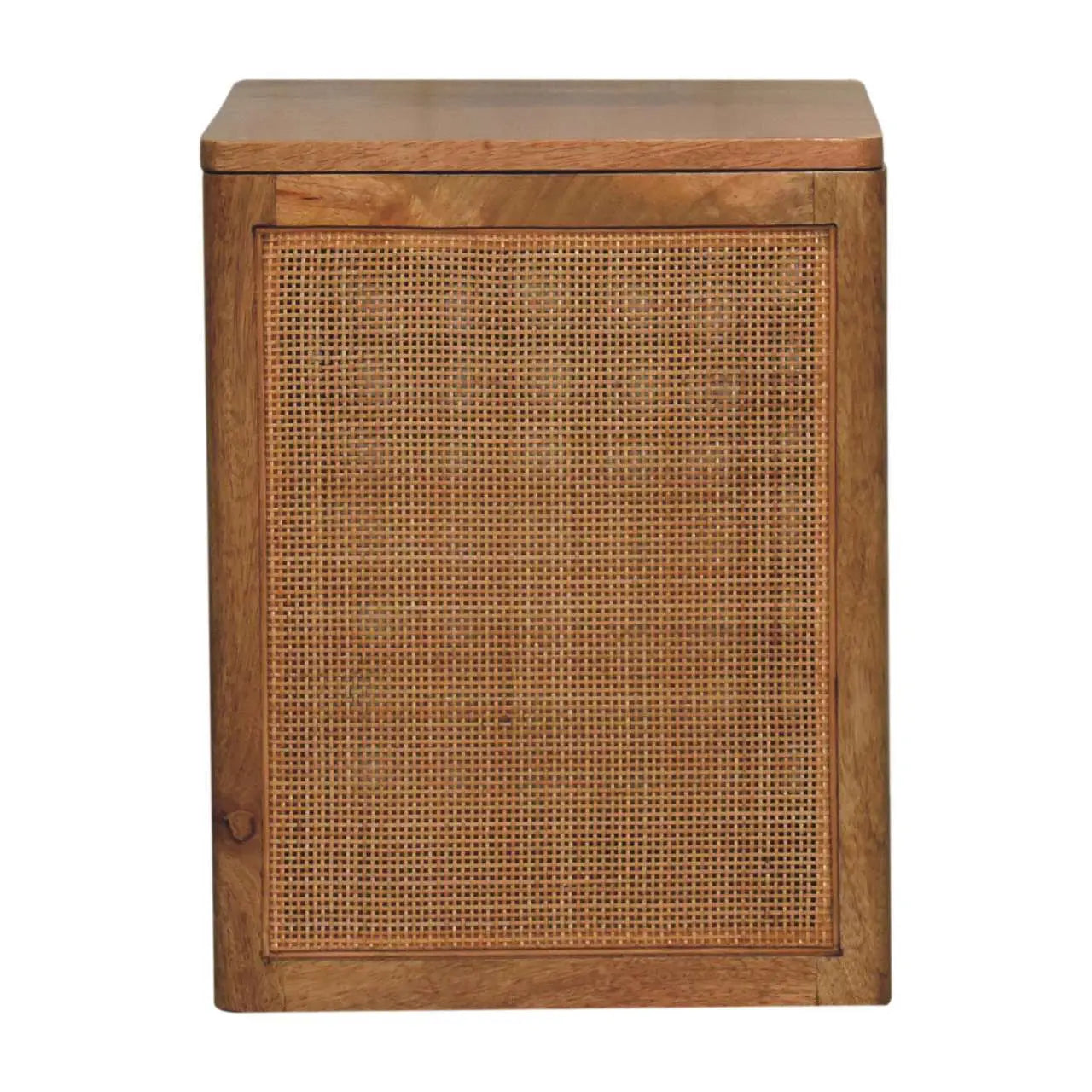 14" Brown Solid Wood Storage Bench Homeroots Outdoor