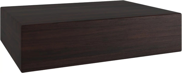 14" Brown Wood Wall Mounted Bathroom Shelves Homeroots Organization