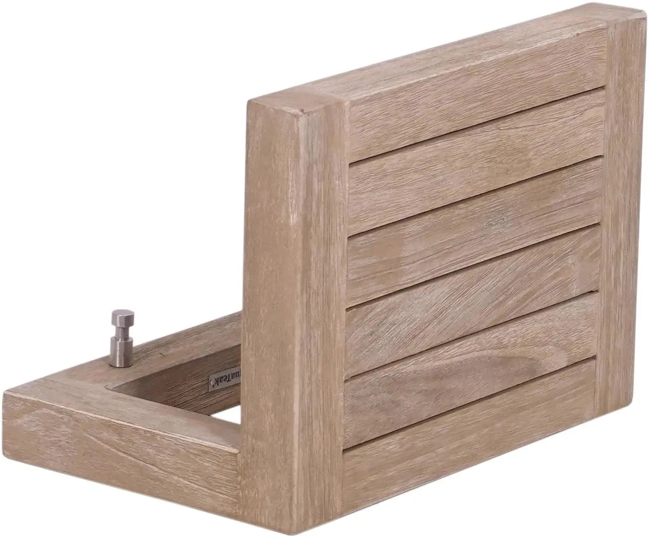 14" Brown Wood Wall Mounted Bathroom Shelves Homeroots Organization