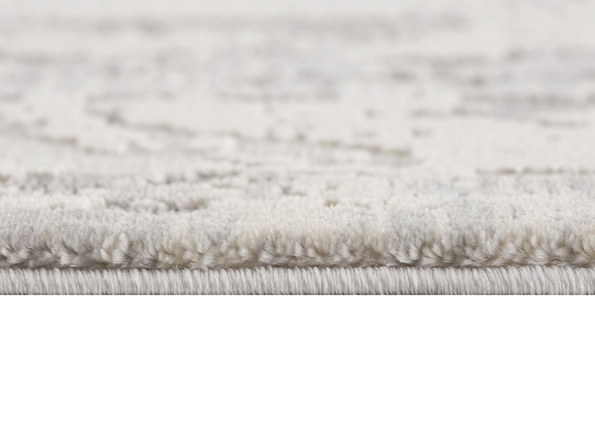 14' Gray And Ivory Abstract Runner Rug Homeroots Home Decor