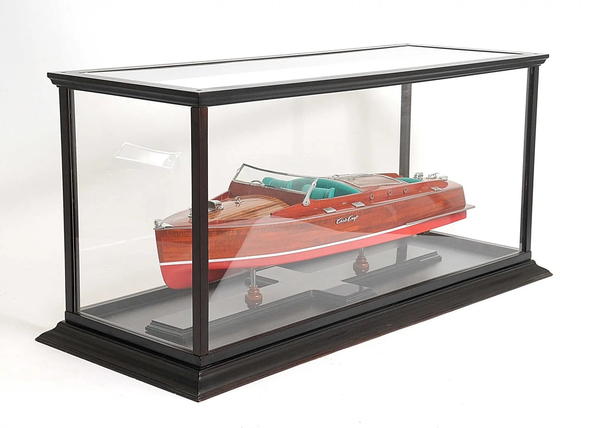 14" X 37.5" X 15" Display Case For Speed Boat Homeroots Kitchen & Dining
