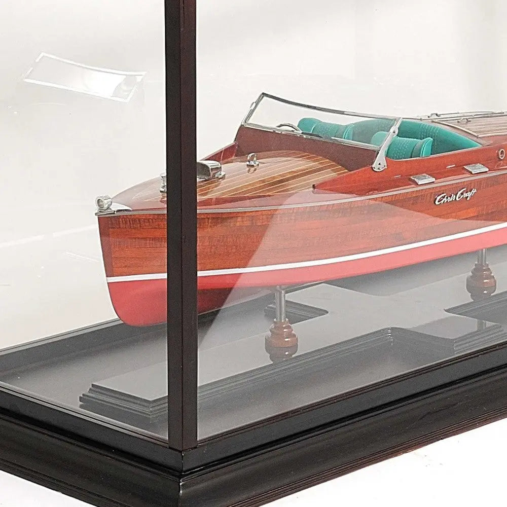 14" X 37.5" X 15" Display Case For Speed Boat Homeroots Kitchen & Dining