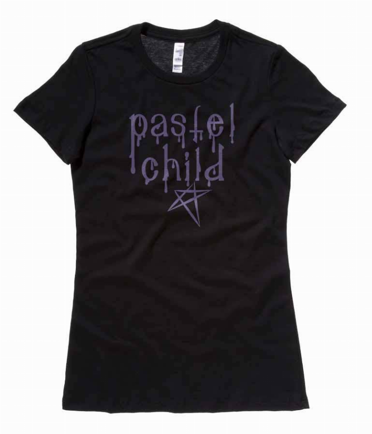 "Pastel Child" Pastel Goth Women's T-Shirt - GreatEagleInc