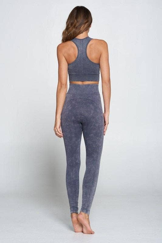 Fitness Body Contour and Butt Lifting Yoga Sports Bra Top With Seamsless Leggings SurelyMine