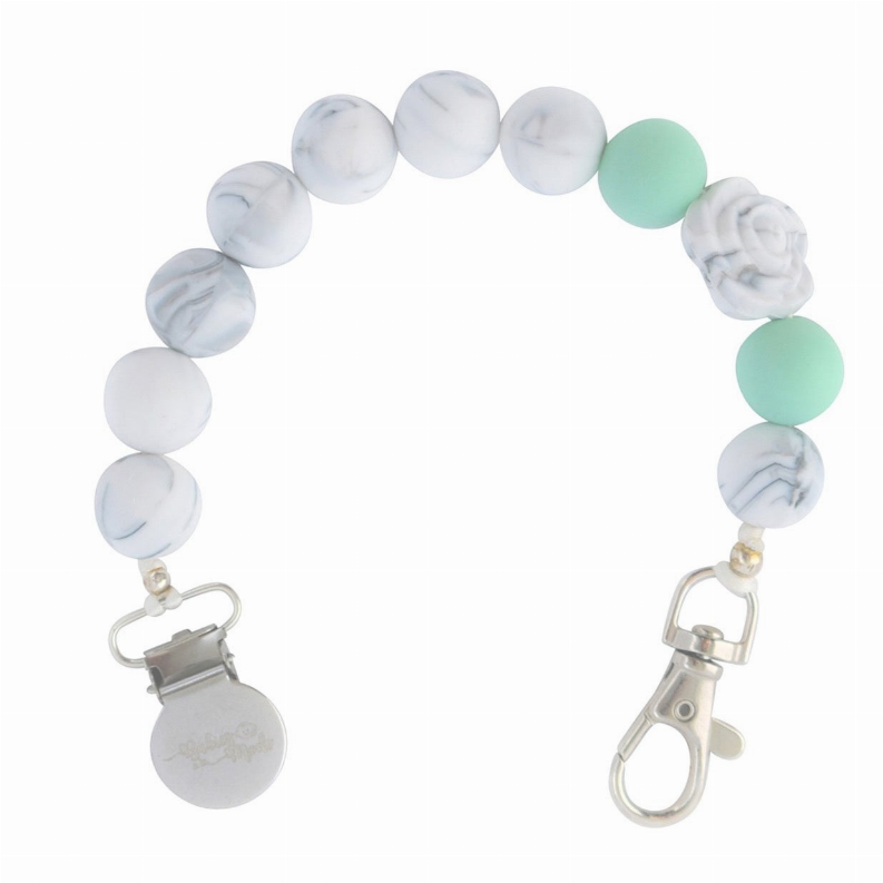 Pacifier Clip Babies a la Mode