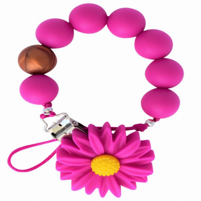 Pacifier Clip Babies a la Mode