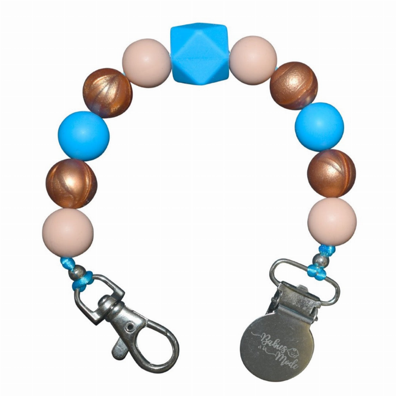 Pacifier Clip Babies a la Mode