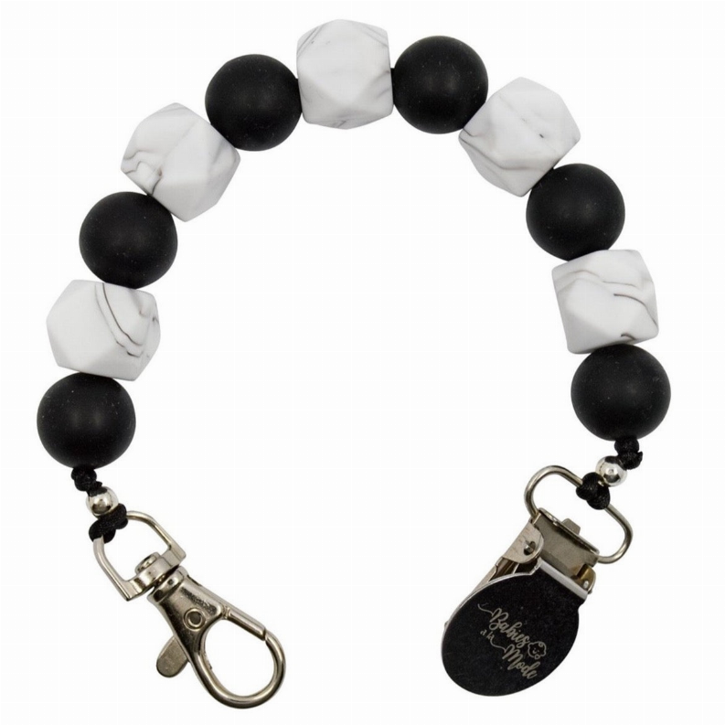 Pacifier Clip Babies a la Mode