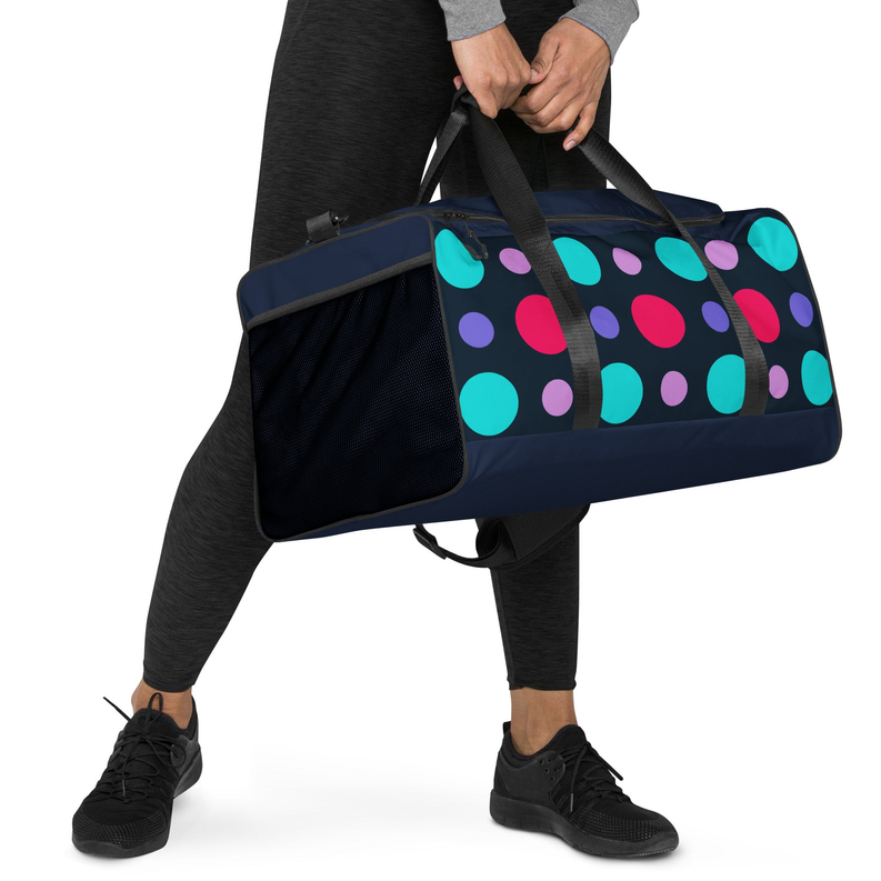 Leafy Print Gym Bag Adirelounge