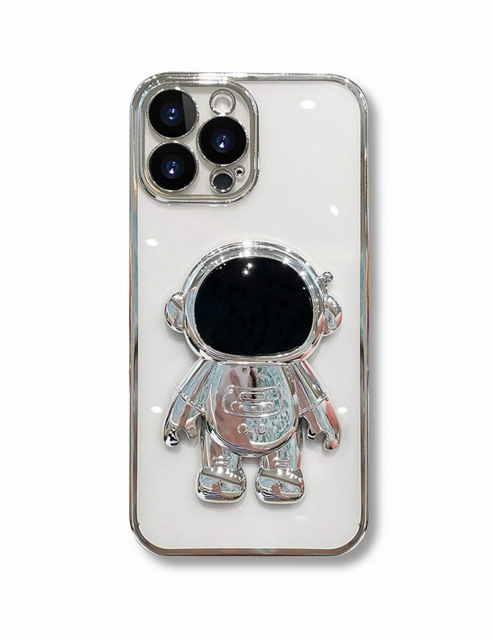 Clear Astronaut Grip iPhone Case Monique Store