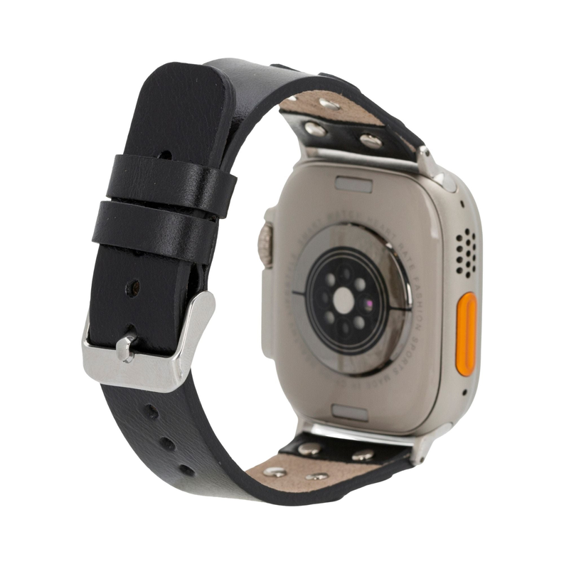 Hulett Leather Bands for Apple Watch Ultra,8,7 and SE Toronata