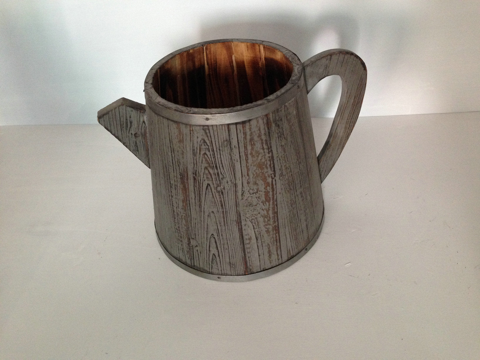 1 X 12 X 7 Brown Wood  Garden Pot - GreatEagleInc