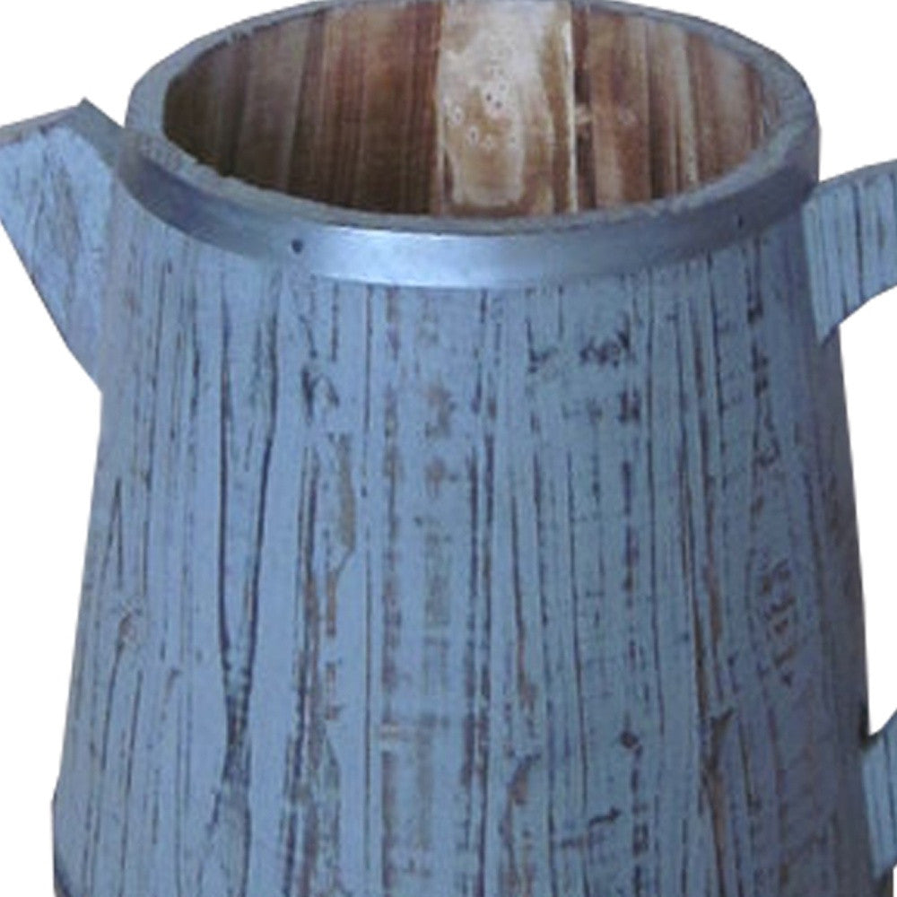 1 X 12 X 7 Brown Wood  Garden Pot - GreatEagleInc