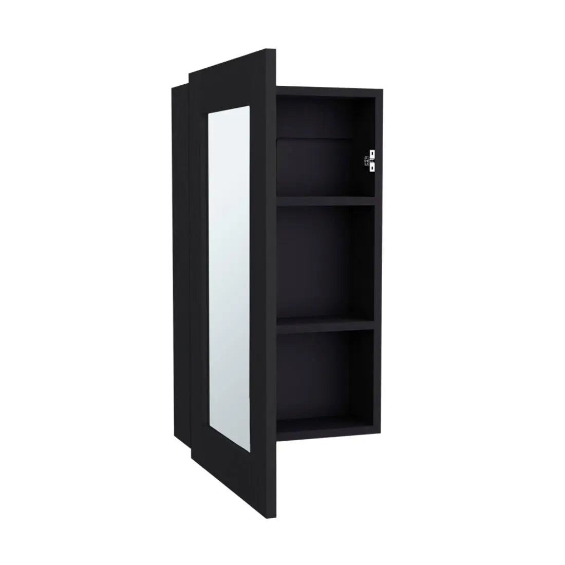 15" Black Wood Floating Bathroom Vanity - GreatEagleInc
