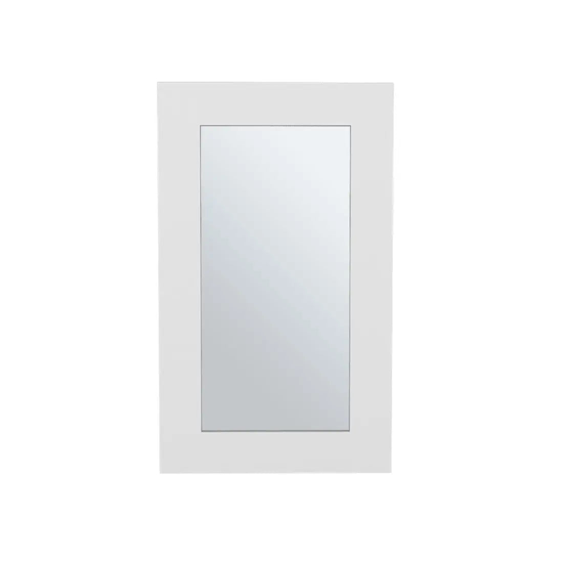 15" White Wood Floating Bathroom Vanity And Medicine Cabinet With Mirror Homeroots Bed & Bath