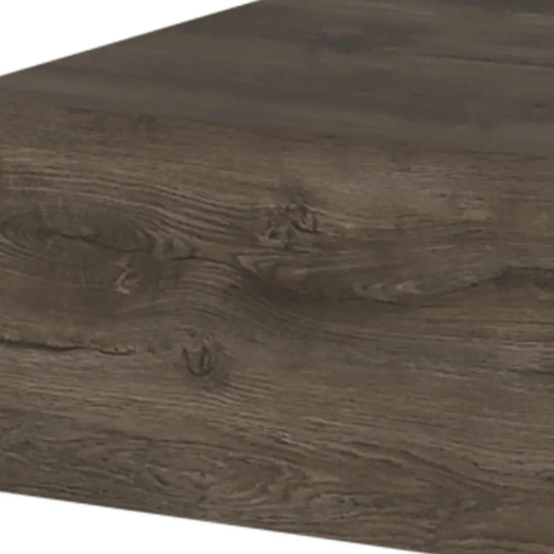 5" Brown Wood One Drawer Floating Nightstand - GreatEagleInc
