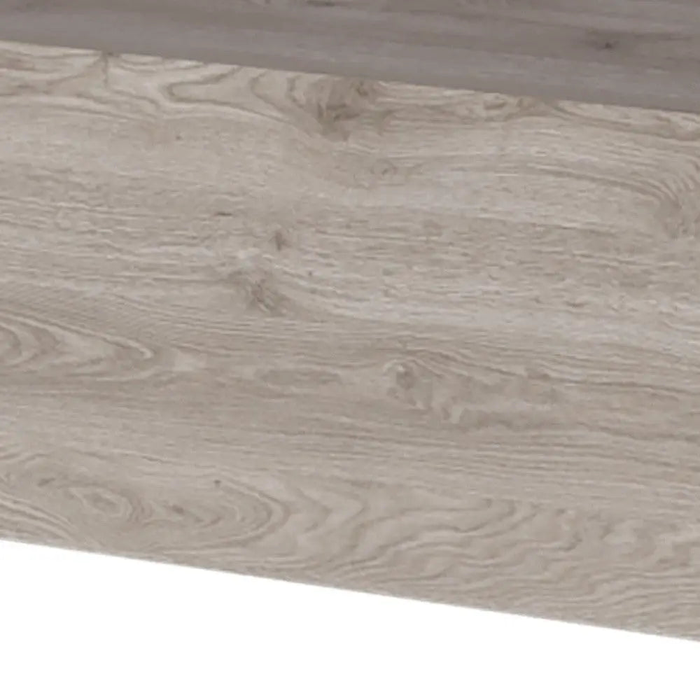 5" Gray Wood One Drawer Floating Nightstand - GreatEagleInc